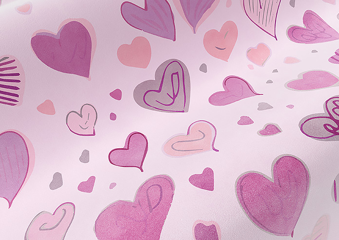 Sweetheart, Pink - Twist&Fit Roman Blind - Image 4